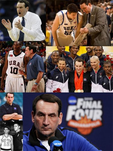 Coach K. Todo una leyenda del baloncesto NCAA y FIBA.