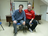 Juanjo con Jaume Ponsarnau
