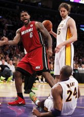 Angeles Lakers - Miami Heat. NBA 2010-2011