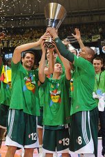 Panathinaikos Campeones Euroliga Baloncesto 2011