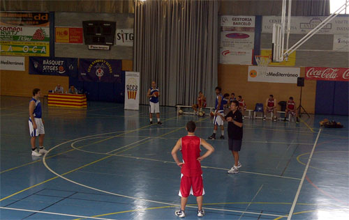 Pedro Martínez. Clinic para entrenadore de baloncesto. Sitges 2011. ACEB