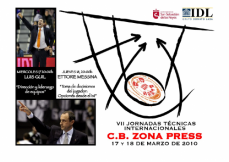 VII Clinic Internacional Baloncesto Zona Press. Ettore Messina y Luis Guil