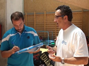 Entrevista a Miquel Ballester, entrenador de baloncesto tras charla de Campus JGBasket 2011